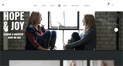 Desktop Screenshot of hopeandjoystore.com